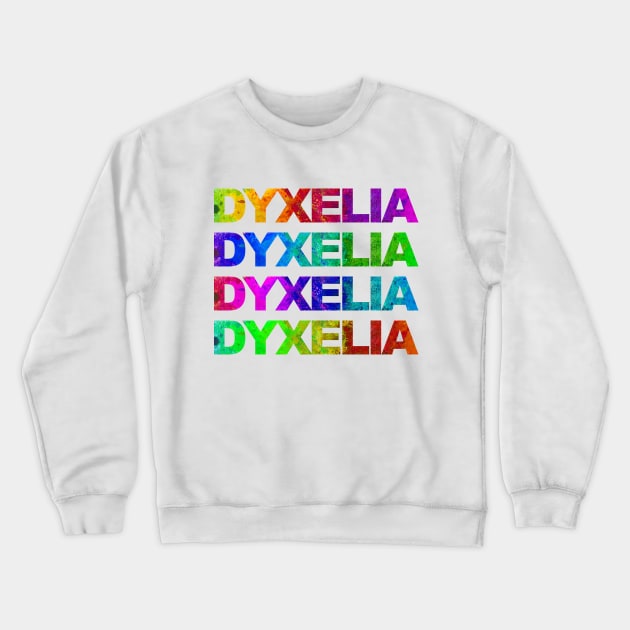 Dyslexia Crewneck Sweatshirt by AsKartongs